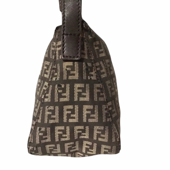Fendi Monogram Brown Shoulder Bag - Picture 3 of 16